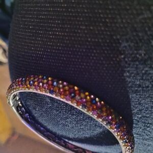 Elegant Multicolor Sapphire Bracelet